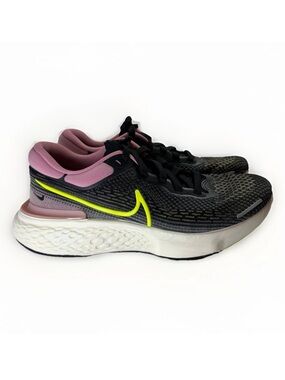Nike Zoom X Invincible Run Flyknit Volt Pink Athletic Running Shoe Women's US 9